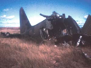 C-130 crash debris