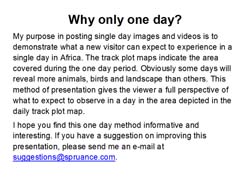463-Why One Day