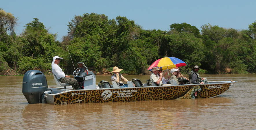 275 Jaguar Camo Boat 70D3422