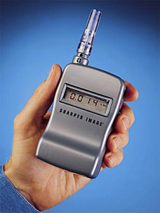 an electronic breath analyzer